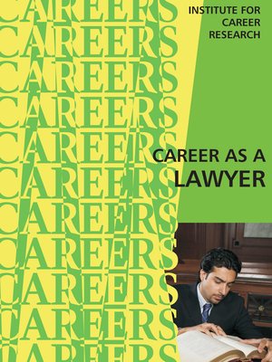 cover image of Career as a Lawyer